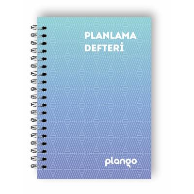 Mavi Çizgiler Günlük Planlayıcı Defter - Daily Planner - Ders Çalışma Planlayıcı Defteri - Planlama