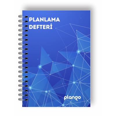 Mavi Işık Günlük Planlayıcı Defter - Daily Planner - Ders Çalışma Planlayıcı Defteri - Planlama Deft